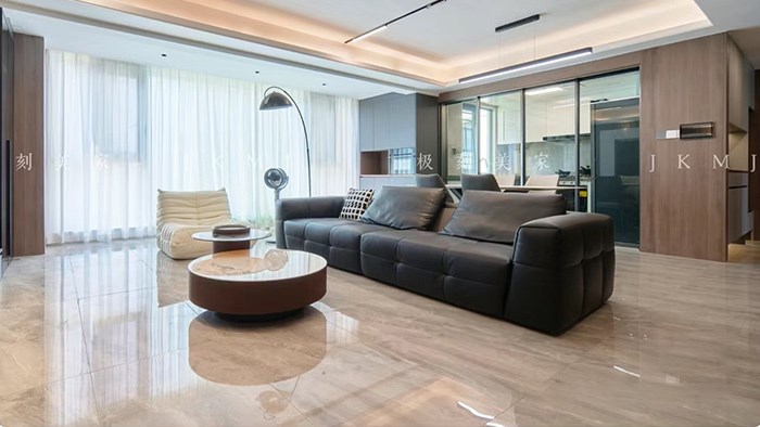 湖南长沙-金茂智慧科学城136m²意式轻奢·极刻美家全屋整装