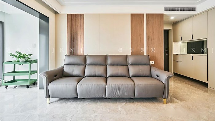 长沙-滨江府现代极简143m²·极刻美家全屋整装