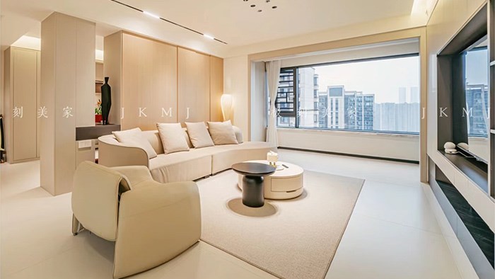长沙-龙湖天宸原著-160m²现代奶油·极刻美家全屋整装