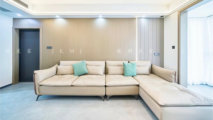 湖南长沙-伊景园滨江苑-111m²现代极简·极刻美家全屋整装