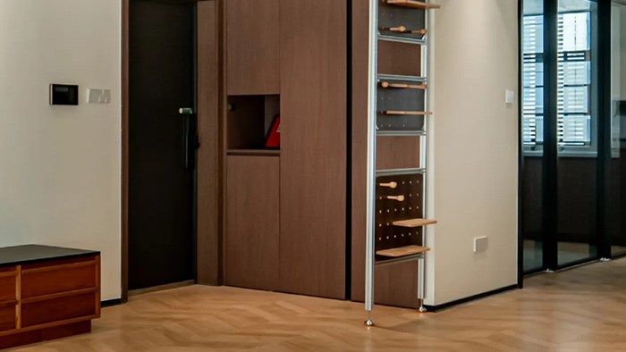 入户门对主卧？1块洞洞板搞定风水收纳颜值·极刻美家